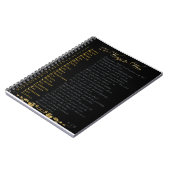 26ジャーナルを獲得する方法 – 下の金ゴールド ノートブック (左側)