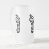 26マイル385ヤード フロストグラスビールジョッキ (正面左)