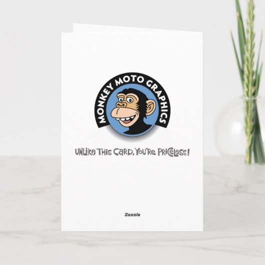 26ユーモアのある誕生日 カード (裏面)