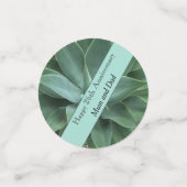 26周年記念結婚のジェイド コンフェッティ (スモール正面)