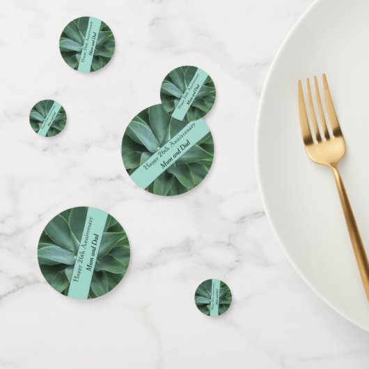 26周年記念結婚のジェイド コンフェッティ (グループ)