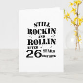 26周年 – 26周年 カード (黄色い花)