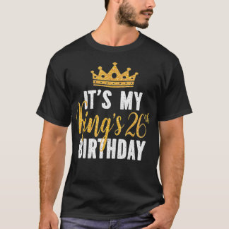 26歳で王の26誕生日アイディア Tシャツ