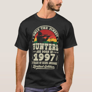 26歳の鹿狩りハンターズヴィンテージ1997 26th tシャツ