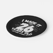 26歳皮肉ミームおもしろい26誕生日 ペーパープレート (アングル)