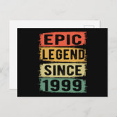 26歳 誕生日 伝説の26歳誕生日プレゼント ポストカード (正面/裏面)