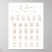 26表ウェルカムシーティングチャート ポスター (正面)