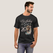 26誕生日ガールホース26歳Bday Tシャツ (正面フル)