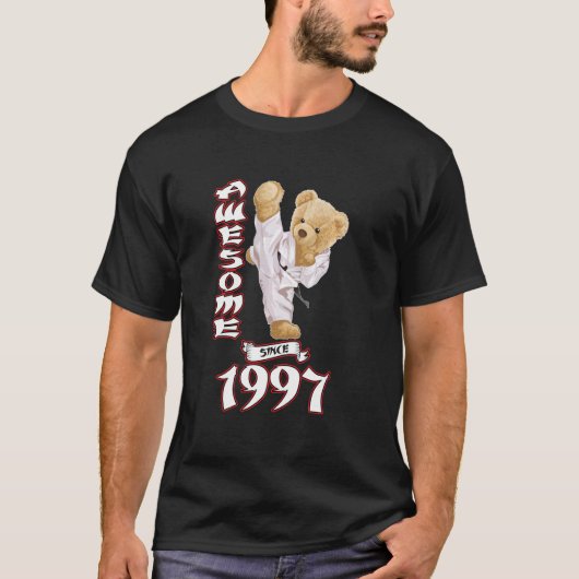 26誕生日メンズ1997素晴らし空手柔道B Tシャツ (正面)