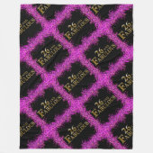 26誕生日 フリースブランケット (正面)