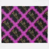 26誕生日 フリースブランケット (正面(横))