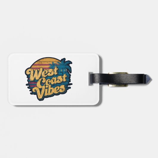 2600 Huntington Ave、アレクサンドリア、VA 22303 ラゲッジタグ (裏面横)