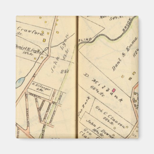 260261リリー、ハリソン マグネット (正面)