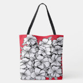 261ハイビスカストート トートバッグ (裏面)