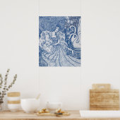 261.プリンセスと白鳥 ポスター (キッチン)