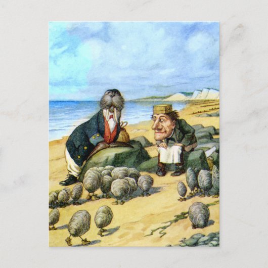 261.大工とセイウチ ポストカード (正面)