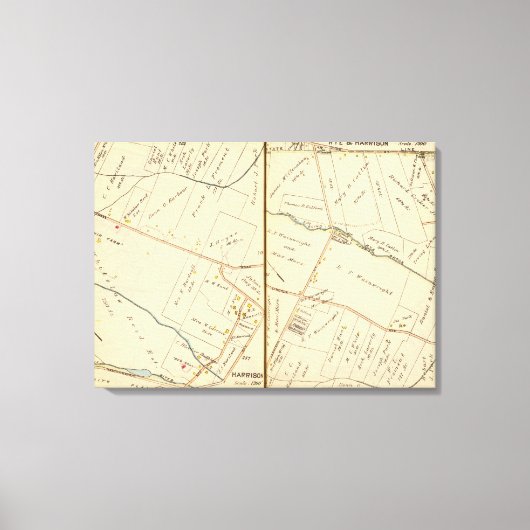 262263 Rye、ハリソン キャンバスプリント (正面)