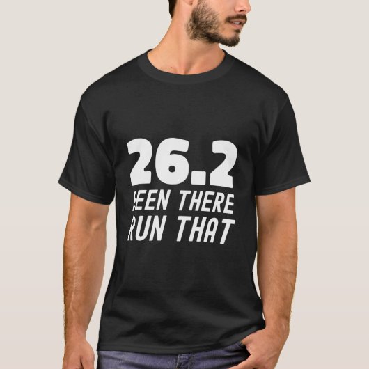 262 完走者T マラソン モチベーション ランニング Tシャツ (正面)