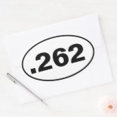 .262 楕円形シール (封筒)