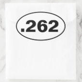 .262 楕円形シール (バッグ)