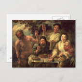 263.サテュロと農夫 ポストカード (正面/裏面)