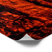 263.夜番と月 ポスター (角)