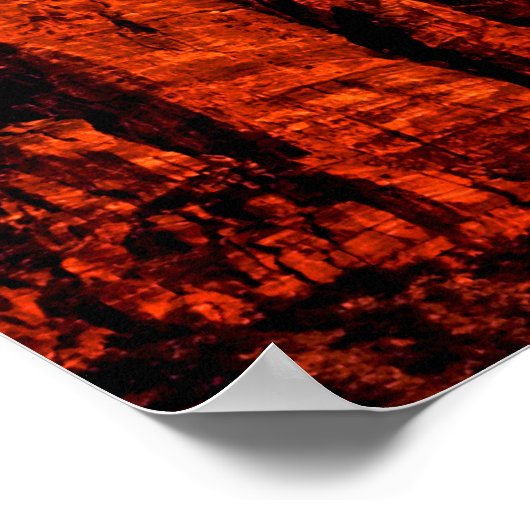 263.夜番と月 ポスター (角)