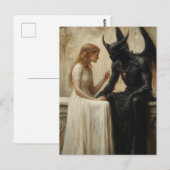 263.女と悪魔 ポストカード (正面/裏面)