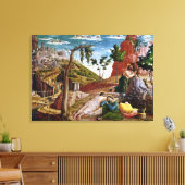 263.庭の苦悩 キャンバスプリント (インサイチュ (リビング))