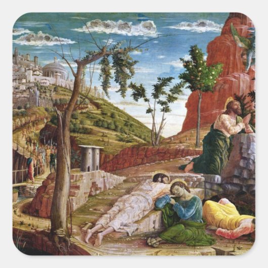 263.庭の苦悩 スクエアシール (正面)