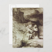 263.庭の苦悩 ポストカード (正面/裏面)