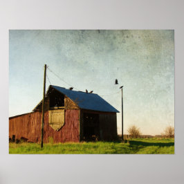 263.禿鷹と納屋 ポスター