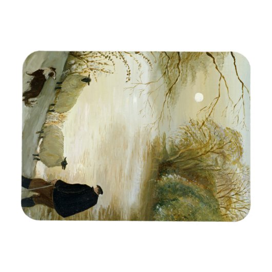 263.野良羊 マグネット (横)