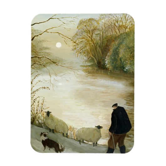 263.野良羊 マグネット (縦)