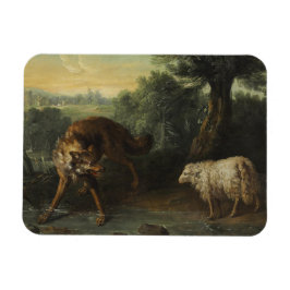 264.オオカミと仔ヒツジ マグネット