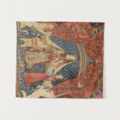 264.婦人と一角獣 タペストリー (正面(横))