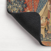 264.婦人と一角獣 マウスパッド (コーナー)