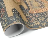 264.婦人と一角獣 ラッピングペーパー (ロールコーナー)