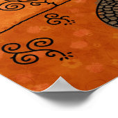 264.騎士と婦人 ポスター (角)