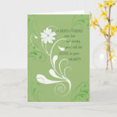 2656親友ハートに近い カード (黄色い花)