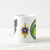 265th無線の研究Co Abn - ASAベトナムの退役軍人 コーヒーマグカップ (中央)