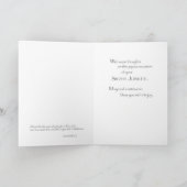 2681のお祝いの第25記念日、Relgious カード (内部)