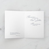 2684 25thジュビリークロス&バラ カード (内部)