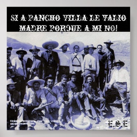 2687816800_7de0a97072_o, Si a Pancho Villa le v... ポスター (正面)