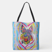 268 – シュナウツァラブトートバッグ トートバッグ (裏面)