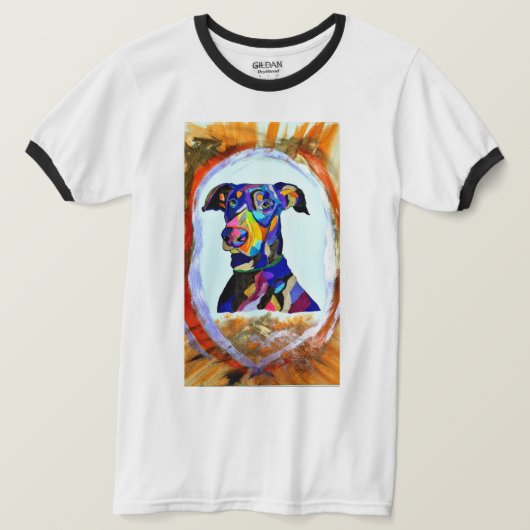 269 - Doberman Love T-Shirt Tシャツ (デザイン正面)