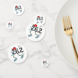 26.おもしろい2マラソンランナー コンフェッティ