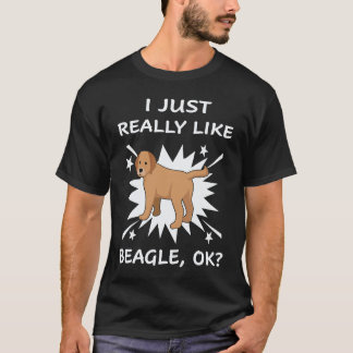 26 ビーグルが大好き Tシャツ