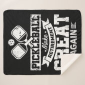 26.ピックボール再び引退素晴らしする シェルパブランケット (正面(横))