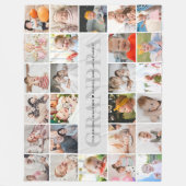 26-写真のじいちゃん/グランピー/グランピーカスタム フリースブランケット (正面)